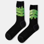 シャムロストライプック ソックス (左)