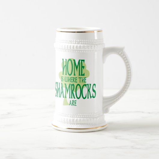 シャムロックがステインであるところ ビールジョッキ (右)