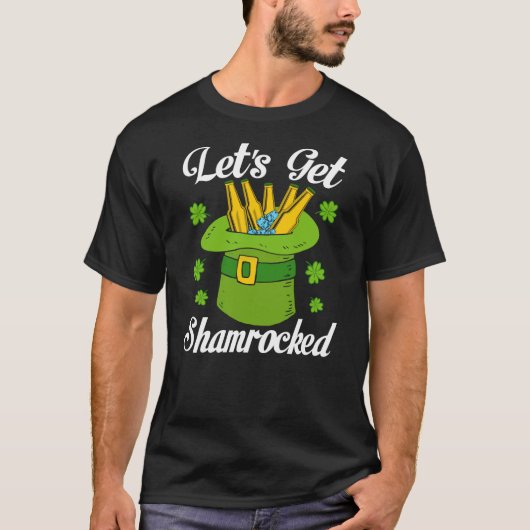 シャムロックされようSt patricks day Tシャツ (正面)