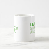 シャムロックし転がて コーヒーマグカップ (中央)