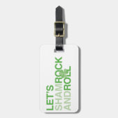 シャムロックし転がて ラゲッジタグ (正面縦)