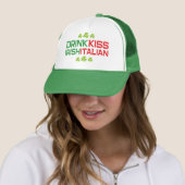 シャムロックでアイルランドのキスイタリアン St Patrick キャップ (インサイチュ)