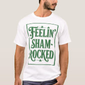 シャムロックでロックされて Tシャツ (正面)