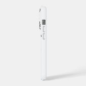 シャムロックで遊ぶネズミ iPhoneケース (左側面)