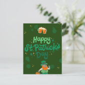 「シャムロックとシェナニ人：聖パトリックの日 シーズンポストカード (スタンド正面)