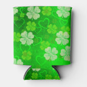 シャムロックとハート 缶クーラー (正面)