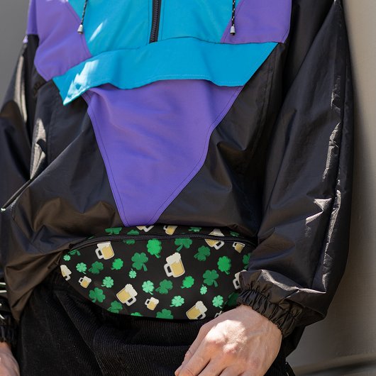 シャムロックとビール ファニーパック