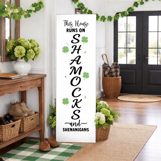 シャムロックと悪戯で動く家 サイン