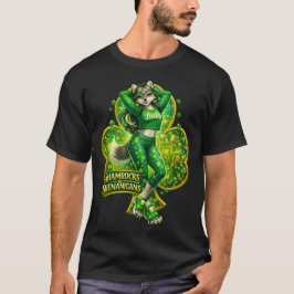 シャムロックと荒唐無稽 Tシャツ