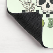 シャムロックと転が-スケルトンクローバー マウスパッド (コーナー)