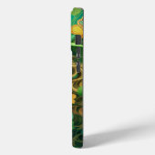 シャムロックに囲まれた可愛いアイルランドの少女 Case-Mate iPhoneケース (裏面 / 左)