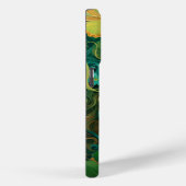 シャムロックに囲まれた可愛いアイルランドの少女 Case-Mate iPhoneケース (裏面 / 右)