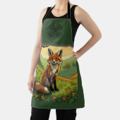 シャムロックのキツネ エプロン (インサイチュ)