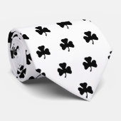 シャムロックのタイ ネクタイ (ロール)