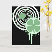 シャムロックのハイファイバブル カード (黄色い花)