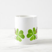 シャムロックのリスのマグ コーヒーマグカップ (中央)