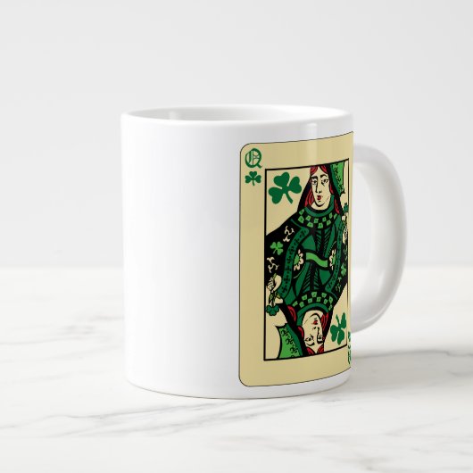 シャムロックの女王 ジャンボコーヒーマグカップ (正面右)