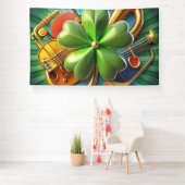 シャムロックの完璧な調和、ミュージカルを発見 横断幕 (インサイチュ)