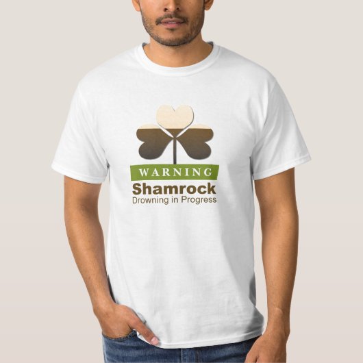 シャムロックの溺死 Tシャツ (正面)