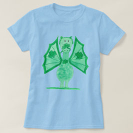 シャムロックの緑のドラゴン Tシャツ