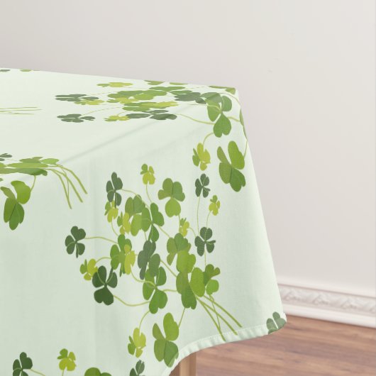 シャムロックの花束、セントパトリックの日 テーブルクロス (インサイチュ)