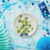 シャムロックの花束、セントパトリックの日 ペーパープレート (パーティー)