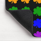 シャムロックの虹のマウスパッド マウスパッド (コーナー)