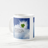 シャムロックの記念物 コーヒーマグカップ (正面左)