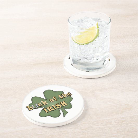 シャムロックの飲み物のコースター コースター (側面)