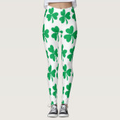 シャムロックのSt patricks day レギンス (正面)