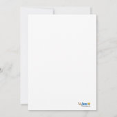 シャムロックのST PATRICKS DAY 5x7の誕生日 招待状 (裏面)