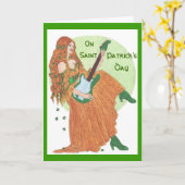 シャムロックを振れ！ カード (黄色い花)