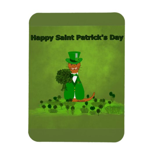 シャムロックを選ぶオーター マグネット (縦)