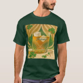 シャムロックアイリッシュウイスキータンブラー "Sláinte!" Tシャツ (正面)