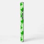 シャムロックアイリッシュスリーリーフクローバー iPhoneケース (左側面)