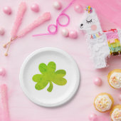 シャムロックアイリッシュ絵画ズ誕生日パーティープレート ペーパープレート (パーティー)