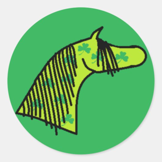 シャムロックアラビア ラウンドシール (正面)