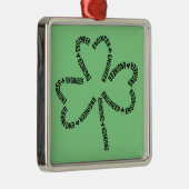 シャムロックエンジニア文字 メタルオーナメント (右)