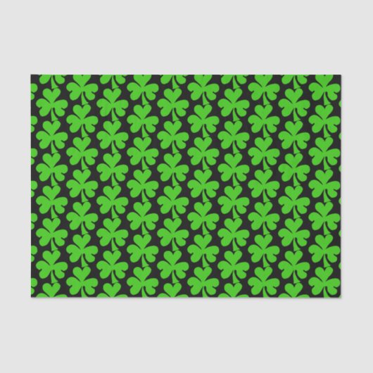 シャムロックオンブラック 薄葉紙 (正面)