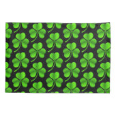 シャムロックオンブラックpccnt 枕カバー (裏面)