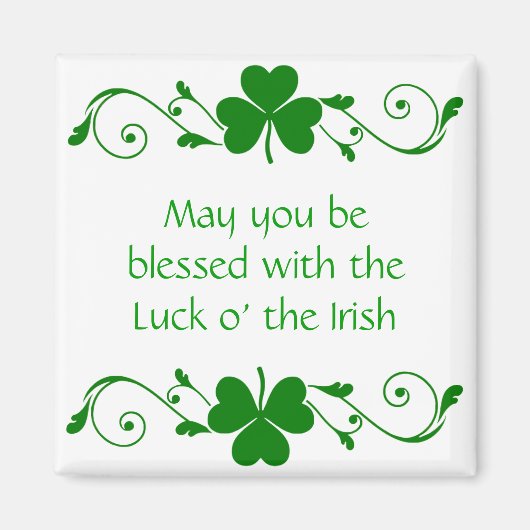 シャムロックガーランド マグネット (正面)