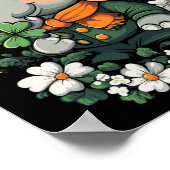 シャムロックガールズボーイズキッズレプレシャンSt patricksダ ポスター (角)