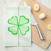 シャムロック🍀キッチンタオル キッチンタオル (四つ折り)