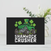 シャムロッククラッシャーSt patricks dayモンスタートラック 招待状 (スタンド正面)