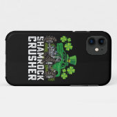 シャムロッククラッシャーSt patricks dayモンスタートラック Case-Mate iPhoneケース (裏面(横))