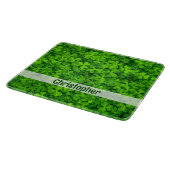 シャムロッククローバパーソナライズされたー カッティングボード (角)