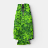 シャムロッククローバパーソナライズされたー ボトルクーラー (裏面)