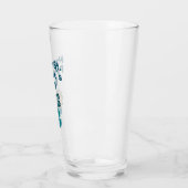 シャムロッククローバーアイリッシュハッピーセントパトリックの日 タンブラーグラス (左)