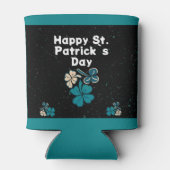 シャムロッククローバーアイリッシュハッピーセントパトリックの日 缶クーラー (裏面)
