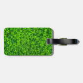 シャムロッククローバーグリーンアイリッシュシンボルアイルランド ラゲッジタグ (裏面横)